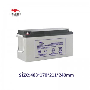 UPS battery  solar battery photovoltaic battery energy storage battery agm battery lead-acid battery 12V150AH