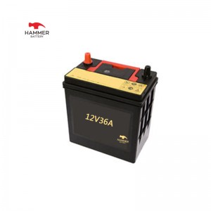 Car battery 12V36A