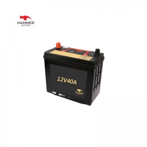 Car battery 12V40A