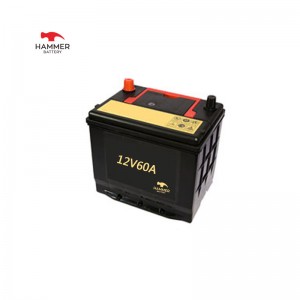 Car battery 12V60A  55D23