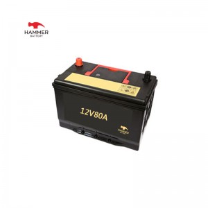 Car battery 12V80A