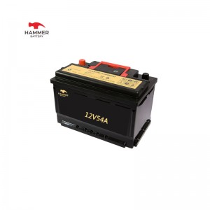 Car battery 12V54A