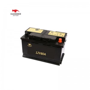 Car battery 12V80A 58043